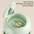 thumbnail image 4 of Multifunctional Child-Safe Pill Grinder And Cutter Compact Portable Medicine Box White Dark Blue Green, 4 of 8