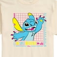 thumbnail image 3 of Disney - Lilo & Stitch - Neon Stitch - Men's Short Sleeve Graphic T-Shirt, 3 of 5
