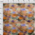 thumbnail image 2 of oneOone Cotton Poplin Orange Fabric Texture Watercolor Sewing Fabric By The Yard Printed Diy Clothing Sewing Supplies 42 Inch Wide, 2 of 4