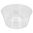 thumbnail image 2 of Midwest DL8 8" Clear Vinyl Deep Plant Planter Saucer Liner - Quantity of 100, 2 of 2