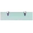 thumbnail image 3 of vidaXL Floating Shelves 2 pcs Glass 40x10 cm 8 mm, 3 of 4