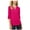 Pink - pink, variant on Michael Kors Womens Lace Up Thermal Blouse, Pink, X-Small