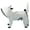 Silver, variant on Full Coverage 4 Leg Waterproof Dog Raincoat with Integrated Non- Rain Boots, Clear Vision Hooded Dog Rain Jacket with Reflective Safety Strips & Leash Access Hole, Breathable(Pink,M)
