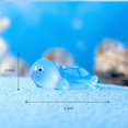 thumbnail image 3 of 10Pcs Turtle Ornament Realistic Creative Eye-catching Resin Luminous Turtle Statue Micro Landscape Home Decor-S,Blue, 3 of 8
