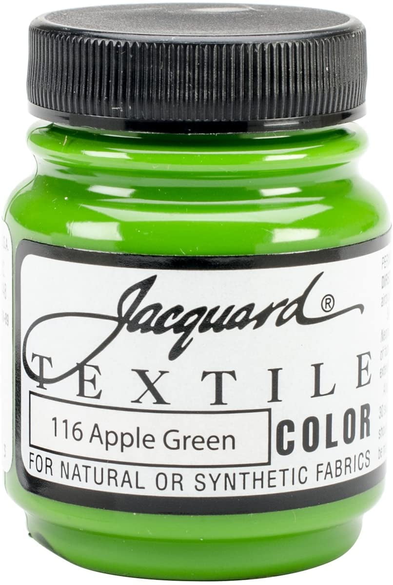 TEXTILE PAINT 2.25OZ APPLE GRN