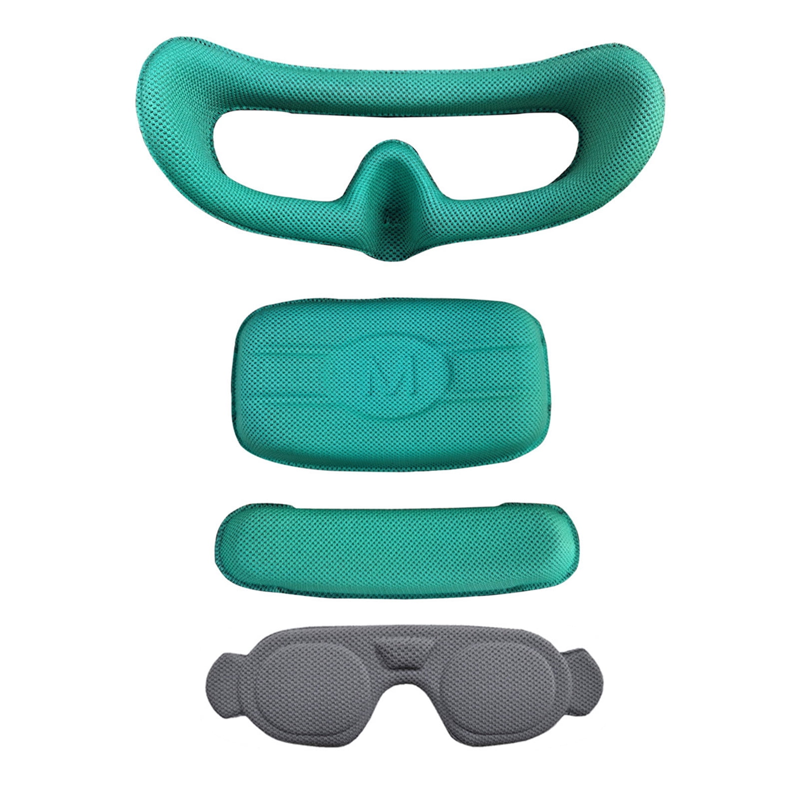Silicone Foam Pad Sponge Eye Pad Face Mask For Goggles 3 Lens Protective Cover Dustproof Face Cover Replacement Part
