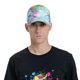 thumbnail image 4 of Fotbe Dragonfly Floral Gorro Clásico de Béisbol, Gorra Ajustable con Broche Snapback, Gorro de Exterior de Algodón Suave, 4 of 6