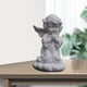 thumbnail image 4 of Figura de vela de té con estatua, adornos adecuados para amigos, recuerdo de la madre y el mago. Rezudándose, 4 of 9