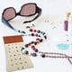 thumbnail image 4 of Bolsa para gafas con letras, de spandex y lona, estilo patchwork, para guardar gafas, presbicia, bolsa portátil para gafas de estudiante, bolsa para guardar brochas de maquillaje, 4 of 4