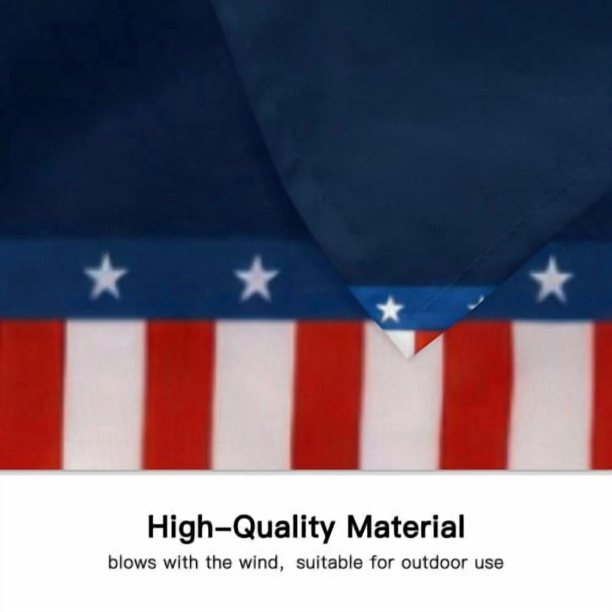USA 250th Anniversary Flag Double Sided 4x6 ft Anniversary United States Semi-quincentennial Independence Day 4th of July Patriot Outdoor Garden Banner