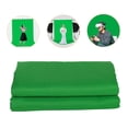 thumbnail image 3 of HINTRMENT 1Pcs Background Cloth Fabric Green Polyester Cotton Simple Design for Events, 3 of 8