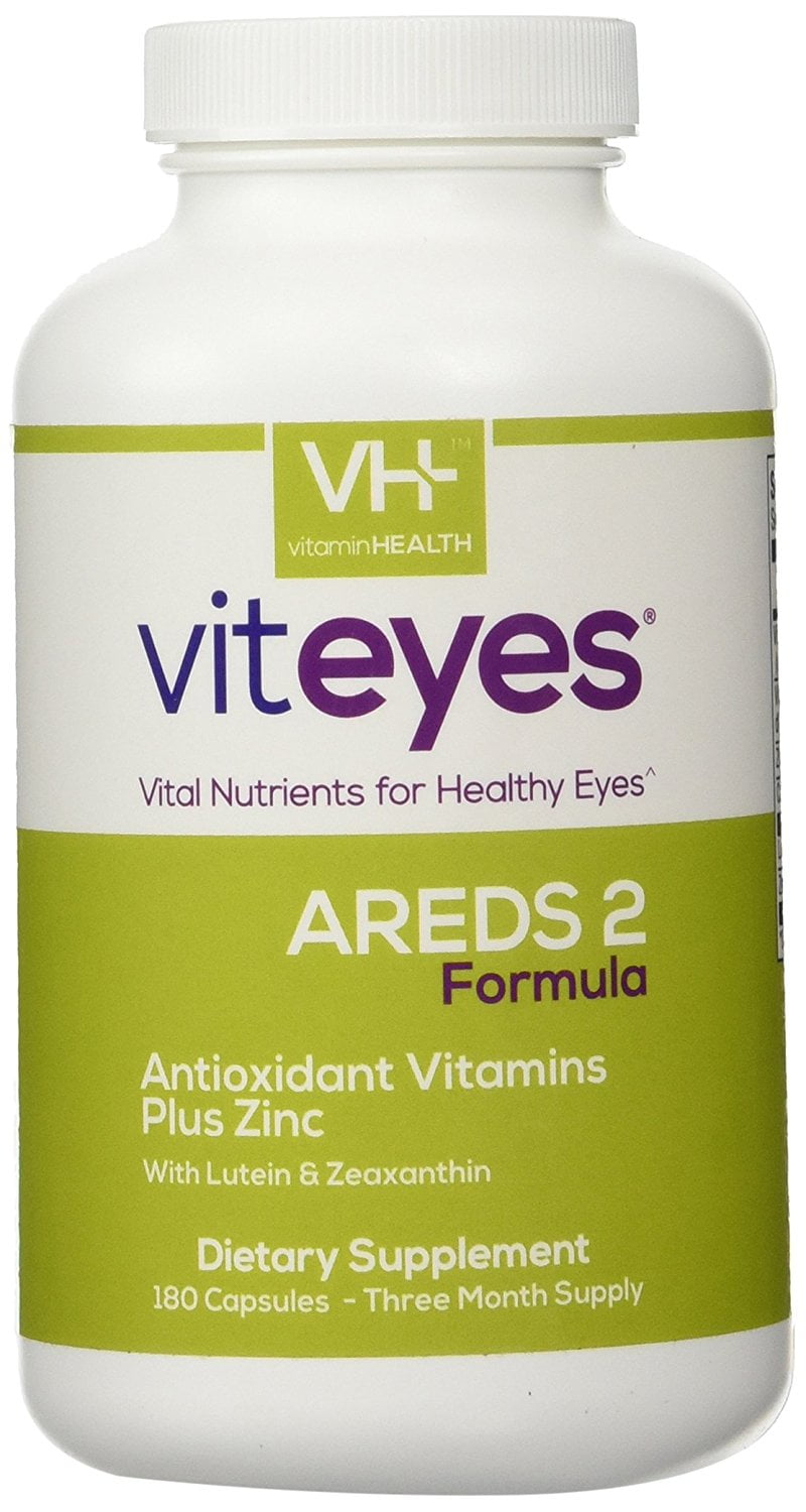 VITEYES AREDS 2 Antioxidant Vitamins +Zinc 180ct /3 Month Supply 4