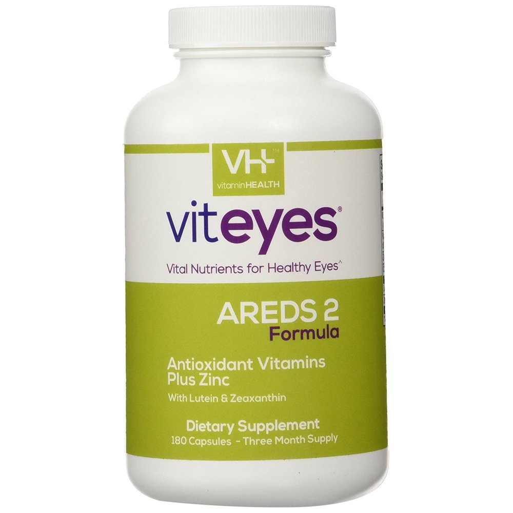 VITEYES AREDS 2 Antioxidant Vitamins +Zinc 180ct /3 Month Supply 4