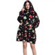 thumbnail image 1 of Sudadera con capucha de gran tamaño para padres e hijos, ropa de dormir de lana con aguacate, manta gigante de invierno, 1 of 4