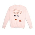 thumbnail image 2 of I Love Lucy Eyelashes Women's Crew Sweatshirt, 2 of 6
