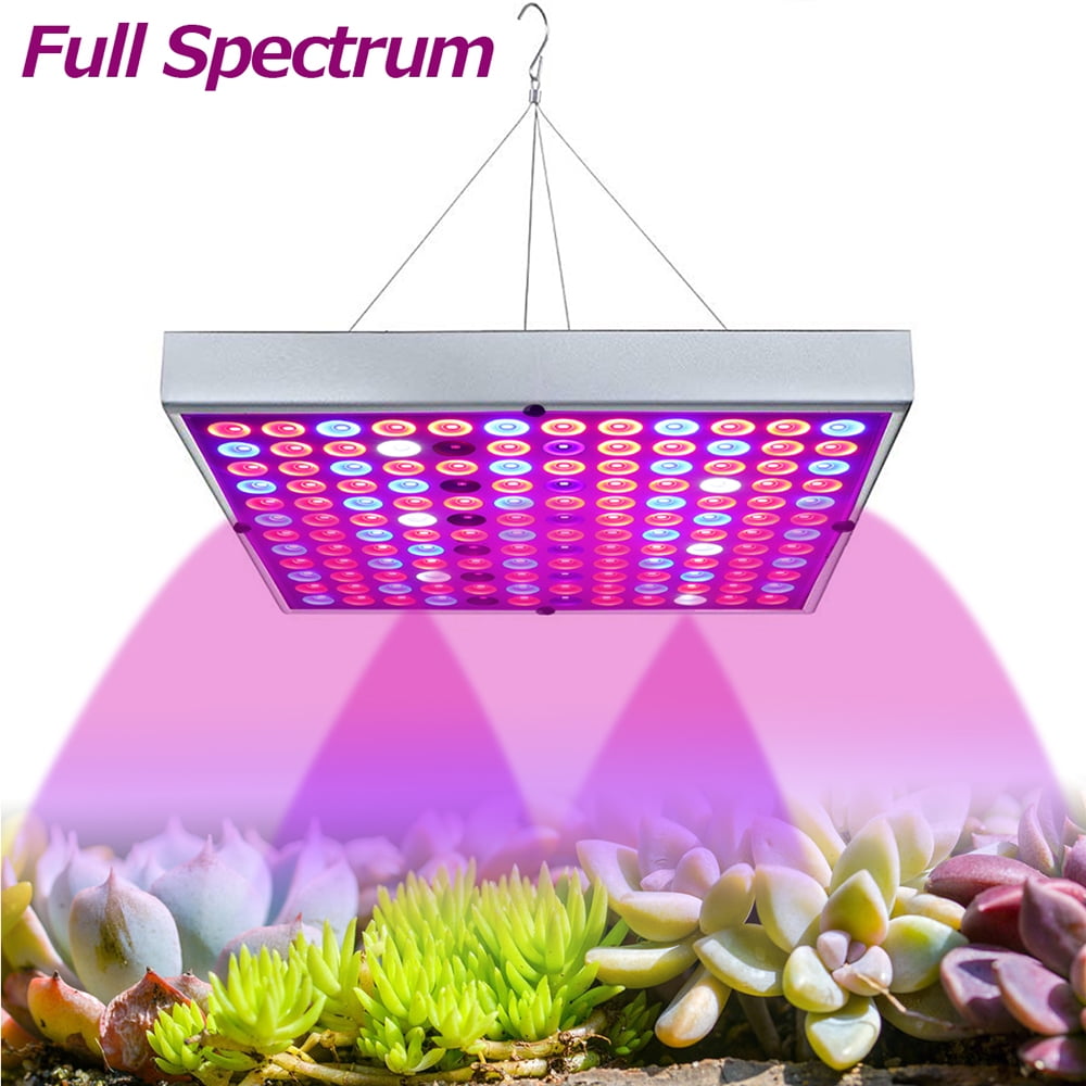 45W LED UV Red Blue Full Spectrum Plant Lights Bulb Panel Hydroponics Greenhouse 