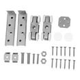 thumbnail image 4 of GOOHOCHY  Stainless Steel Pulley Sliding Door Wheels Tracks Trolley Silver, 4 of 8