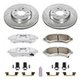 thumbnail image 3 of PowerStop Front Z26 Street Warrior Carbon-Fiber Ceramic Brake Pad and Drilled and Slotted Rotor Kit Fits: CADILLAC Select Models K2975-26, 3 of 9