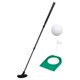 thumbnail image 5 of Putter de golf retráctil con un agarre premium portátil con taza y bandera Negro, 5 of 8