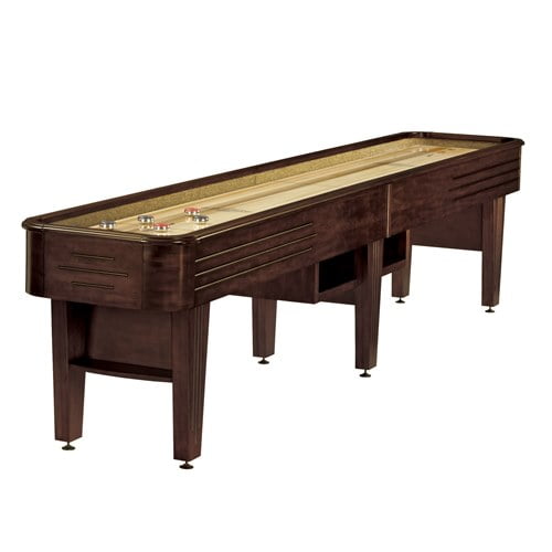 Brunswick Andover II 12-Foot Shuffleboard Table - Espresso ...