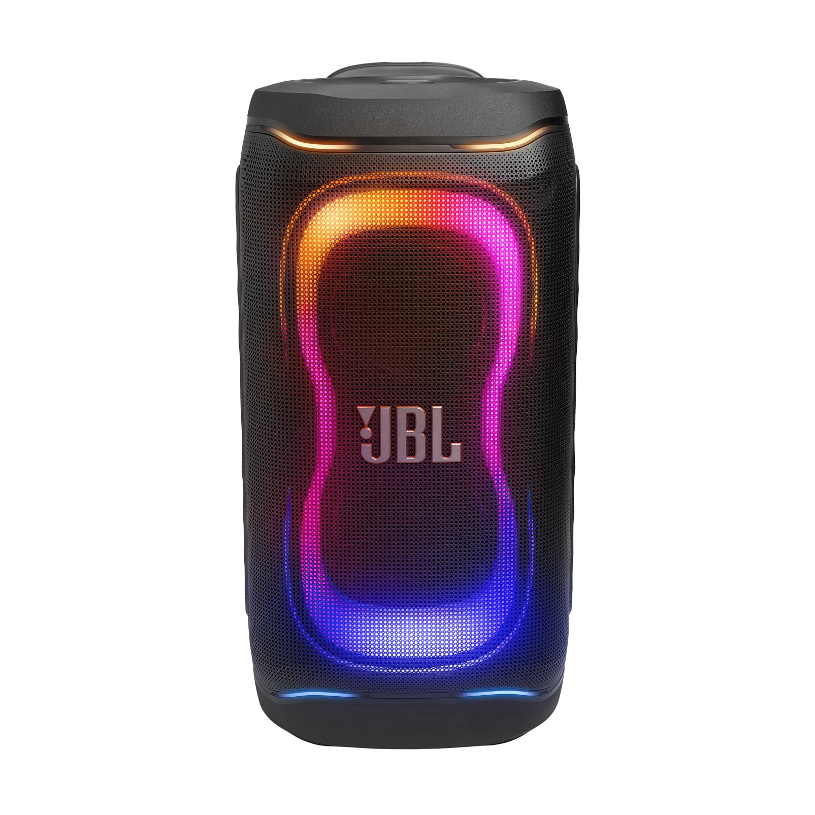 JBL PartyBox 330 - Portable party speaker with JBL legendary sound, futuristic lighting, a telescopic handle and wide wheels. - Black