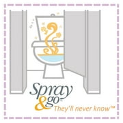 Air Scense Spray & Go Before-You-Sit Toilet Pre-Spray, Citrus, 2 Fl Oz, 2 Count