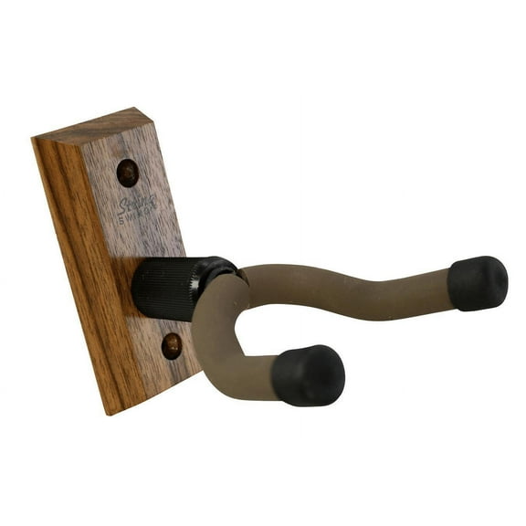 Black Walnut Dulcimer Hanger (Flat Head), Wall Mount