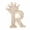 Gold-R, variant on Fashion Crown 26 Initial Letters A to Z Crystal Rhinestone Brooch Pins Women@-Gold-T