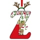 thumbnail image 1 of Colgate de Letras Navideñas, 26 Adornos de Alfabeto, Adorno de Madera Roja para Árbol de Navidad, Personalización Real para Fiestas, Decoración de Interior o Exterior, Tamaño 8 X 8 Cm, Ambiente Cálid, 1 of 1