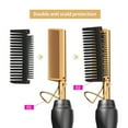 thumbnail image 6 of PanBiqintyy Hot Comb Hair Straightener Heat Pressing Combs Portable Ceramic Curling Iron for Hair Beard Wigs Wet and Dry Hair Styling Tools, 6 of 10