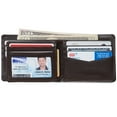 thumbnail image 7 of Alpine Swiss Wallet for Men Nolan Commuter Bifold Dual ID Windows for License Work Badge RFID Protection Divided Bill Section Gift Boxed, 7 of 7