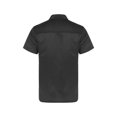thumbnail image 2 of zdhoor Men's Short Sleeve Chef Jacket Classic Chef Coat Chef Shirt Kitchen Restaurant Hotel Work Black XXL, 2 of 7