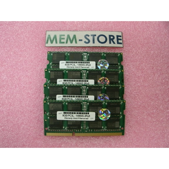 32GB 4x8GB 1867MHz 1.35V DDR3 SODIMM RAM Memory iMac 17,1 3.2GHz 3.3GHz i5 4.0G i7 (3rd Party)