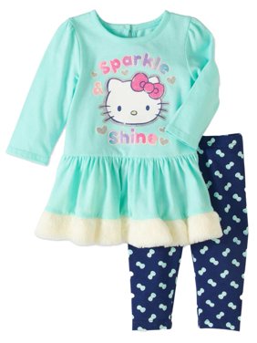 Hello Kitty Baby Clothing Babies 0 24 Months Preemie Baby Clothing Walmart Com