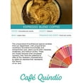 thumbnail image 6 of Cafe Quindio Espresso Blend -  Medium/Dark Roast 100% Colombian Excelso Whole Bean Arabica Coffee - 35.2 Ounce Bag (1kg), 6 of 7
