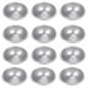 thumbnail image 1 of BRIGHTFUFU 12 piezas de baño creativo sal de sal de sal moldes de bolas semicirculares moldes de aleación de aluminio, 1 of 8