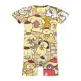 thumbnail image 5 of Pompompurin Baby Boy Girl Romper Short Sleeve Cotton Bodysuit Outfits Jumpsuit Summer One Piece Clothes, 5 of 8