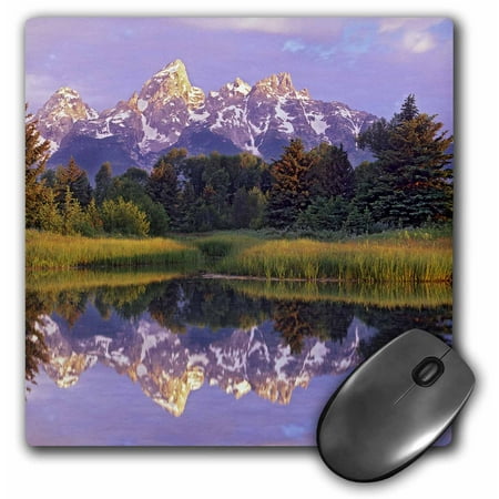 3dRose Tetons, Schwacher Landing, Grand Teton NP, Wyoming - US51 TFI0079 - Tim Fitzharris, Mouse Pad, 8 by 8 inches