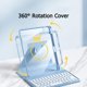 thumbnail image 3 of Funda con Teclado Giratorio de 360° para iPad Pro de 11" (4.ª/3.ª/2.ª/1.ª Gen) y iPad Air de 5.ª/4.ª Gen, Azul Cielo, 3 of 6