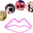 thumbnail image 6 of SSZMDLB under $5 1Pcs LED Neon Sign, LED Neon Signs, Lip Shaped Night Light, Wall Decor Lights for Bedroom, Christmas, Wedding, Party Decorations, USB Powered Battery Operated Red Lights, 6 of 9