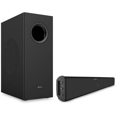 Axess 2.1 Channel Soundbar with Wired Subwoofer Axess 2.1 Channel Soundbar with Wired Subwoofer