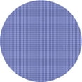 thumbnail image 1 of Ahgly Tapis Rond Lavable en Machine Intérieur Transitionnel Bleu Denim, 8 Pieds Rond, 1 of 7