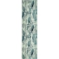 thumbnail image 2 of Rugs.com Amalfi Collection Rug – 10 Ft Runner Light Blue Medium Rug Perfect For Hallways, Entryways, 2 of 9