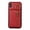 Red, variant on Crossbody Wallet Case for iPhone X/XS, with Shoulder Strap Card Slots Ring Holder, Magnetic Flip Folio Zipper Purse Case, PU Leather Kickstand Cover Handbag for iPhone X/XS, Black