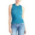 thumbnail image 1 of Rachel Rachel Roy Womens Carmella Criss-Cross Back Ribbed Tank Top, 1 of 2