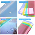 thumbnail image 3 of JUNWELL Enveloppes Gastropod Poly Couleurs Assorties Transparentes Format US A4 Lot de 10, 3 of 6