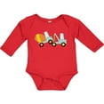 thumbnail image 3 of Inktastic Tow Truck Construction Boys Long Sleeve Baby Bodysuit, 3 of 5