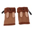 thumbnail image 4 of Guantes Sin Dedos De Calefacción, Guantes Calentadores USB Portátiles De Vellón Suave Para Ciclismo, 4 of 8