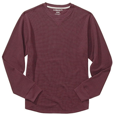 Big Men's Thermal Crewneck Pullover