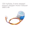 thumbnail image 3 of Motor Paso A Paso de 5 Cables, 4 Fondos, 12V, 28byJ-48-12V, reducción de motor Paso A Paso de 4 Fondos, CC 12V, Ángulo de Paso 5.625 Párrico, 3 of 7